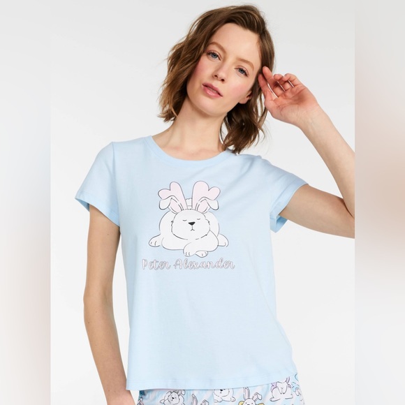 Peter Alexander Other - ***SOLD*** 💕🐰 Peter Alexander Bunny PJ Top 🐰💕 Pyjama Tee Size Small RRP $50